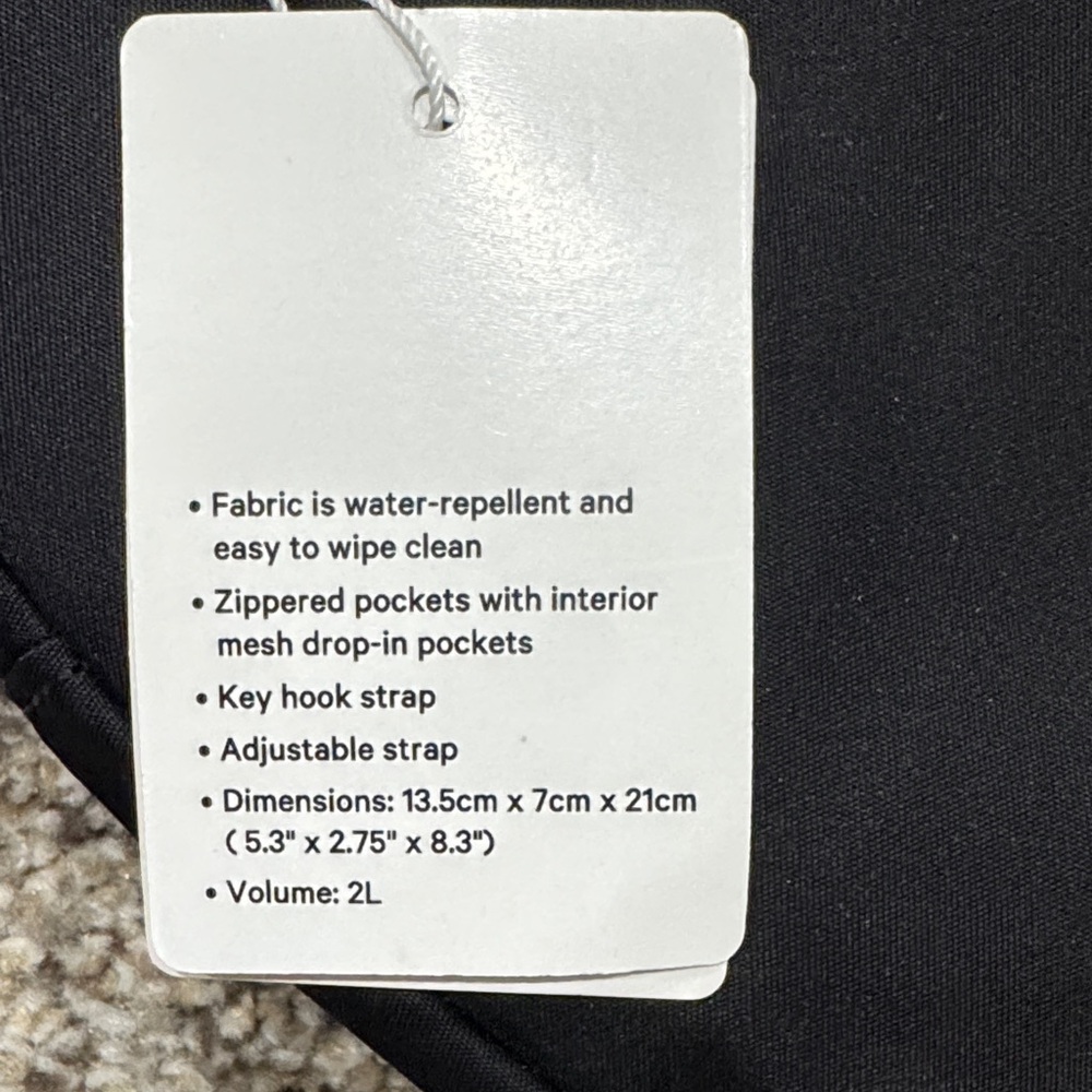 NWT Lululemon the rest is written crossbody bag - Picture 8 of 8
